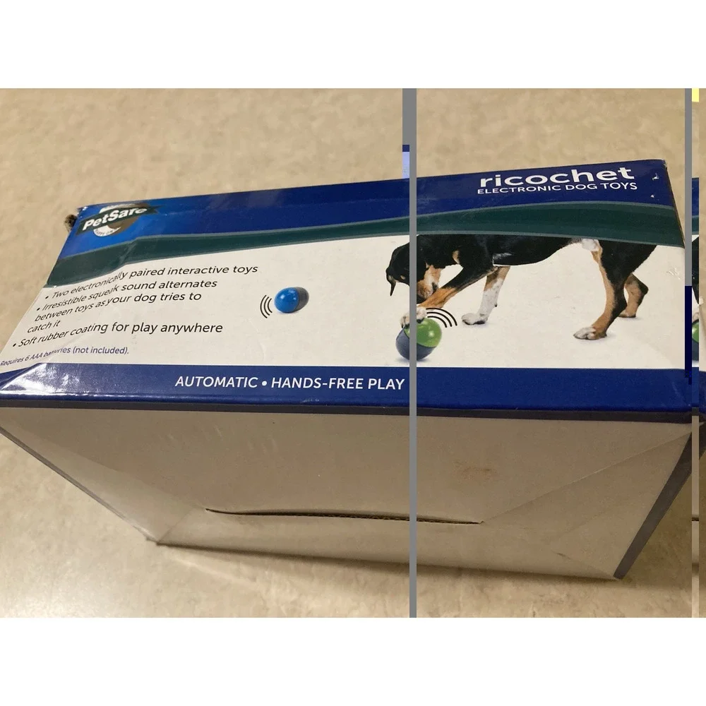 Petsafe Ricochet Electronic Interactive Dog Toy Tested Working For Mod Chewers
